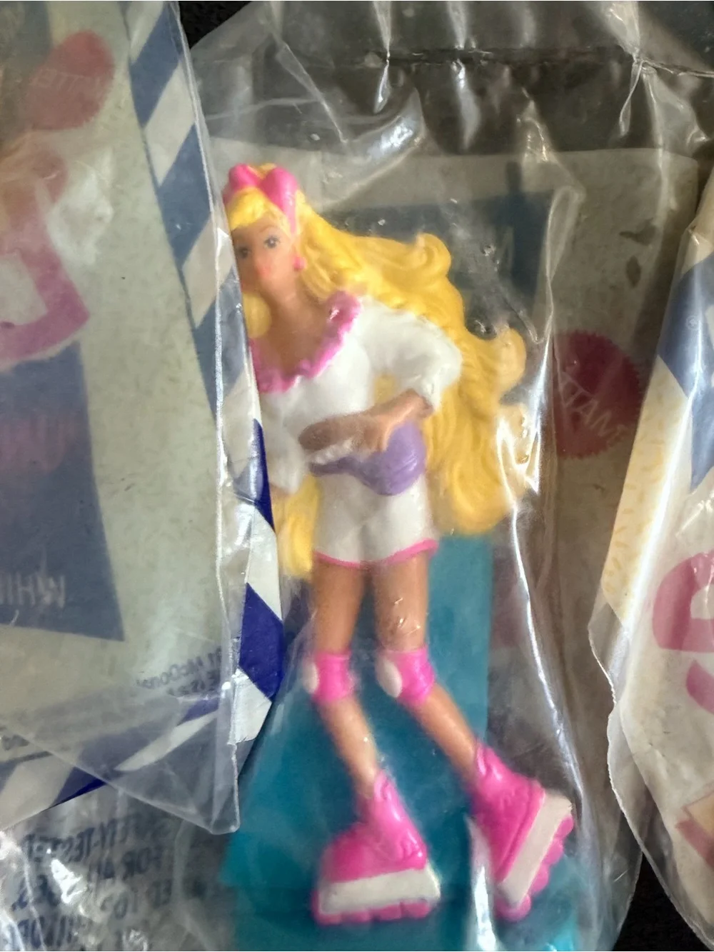 McDonald's Pink and Purple Toy Figures (Bagged)